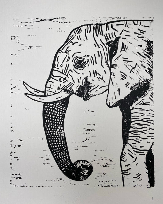 Elephant Print 1